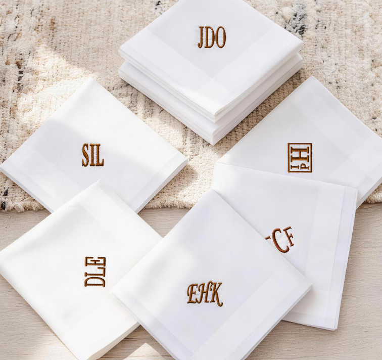 Wedding Embroidery & Personalization